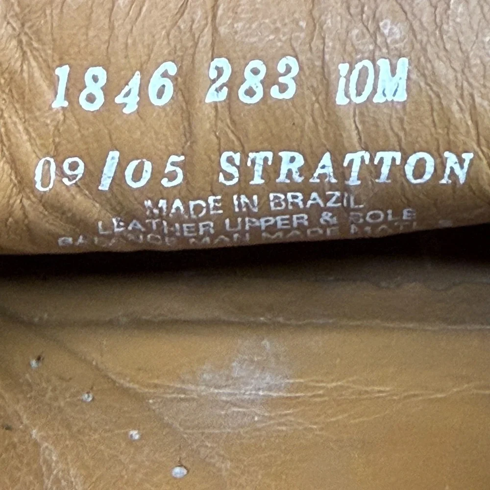 Weejuns‎ GH Bass Stratton Loafers Mens 10 M Cognac Tan Kiltie Tassel